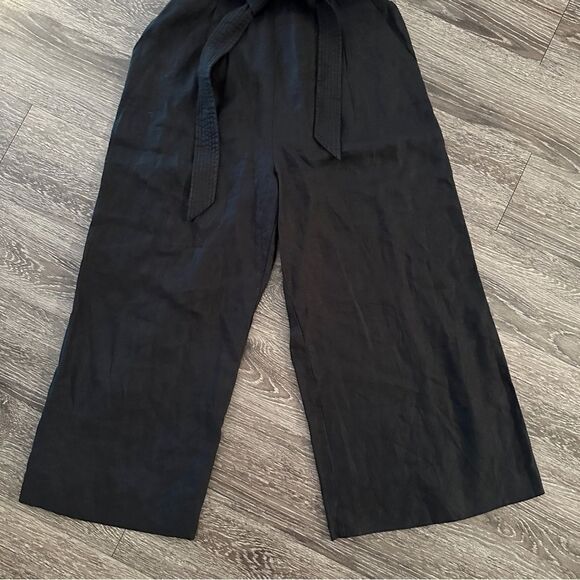 J. Crew Wide Leg Linen Jumpsuit - Picture 2 of 9